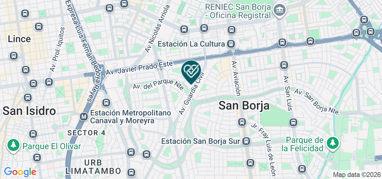 Mapa de Baleares Estetica & Antiaging E.I.R.L.