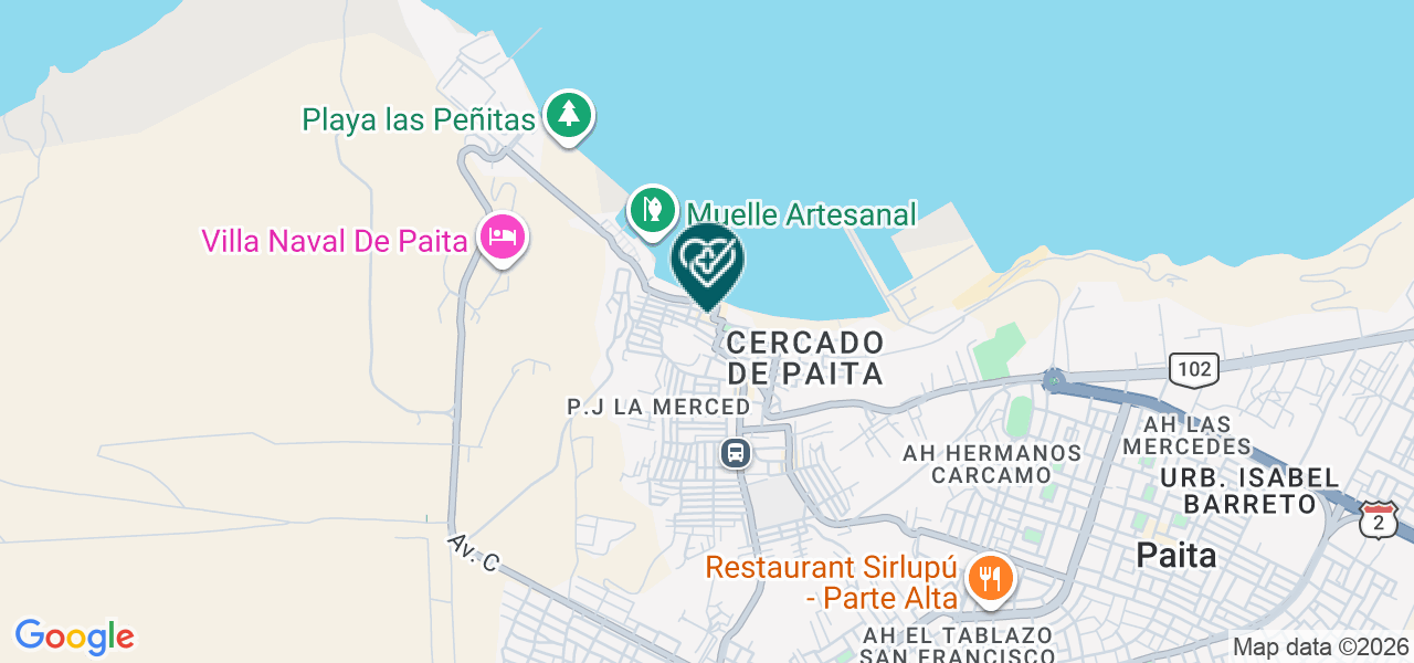 Mapa de Centro Dental San Jose S.A.C