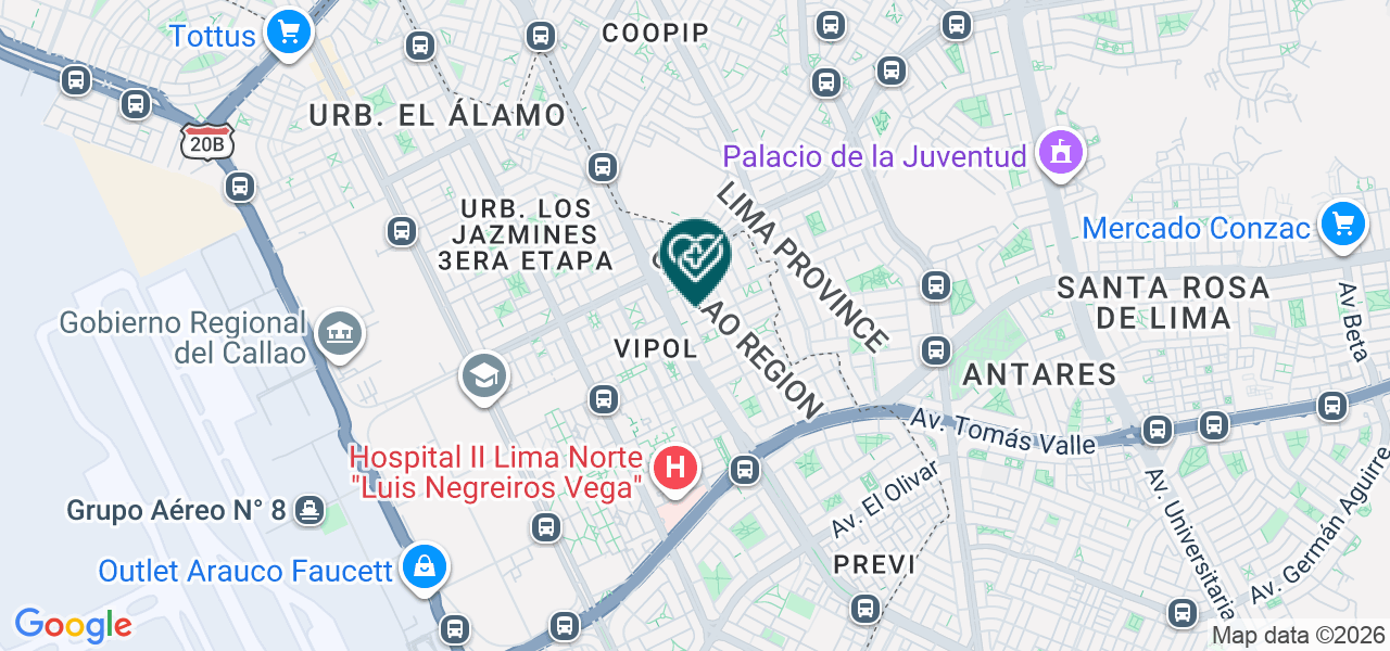 Mapa de Floresmila Espejo Matienzo