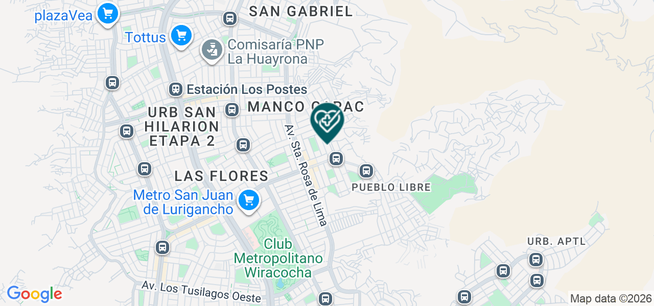 Mapa de Pro Dent Tello