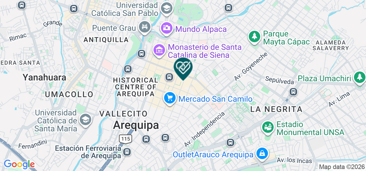 Mapa de Consultorio Dental