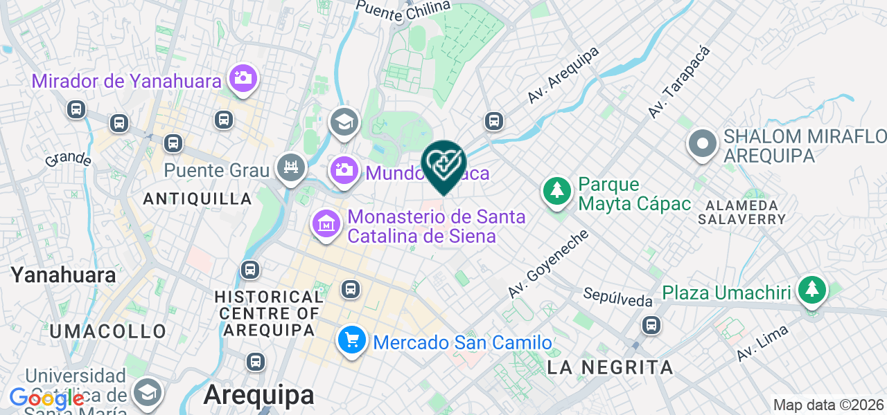 Mapa de Consultorio Odontologico Identis