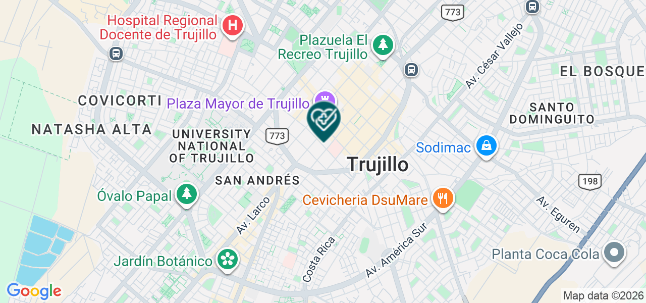 Mapa de Innova Salud