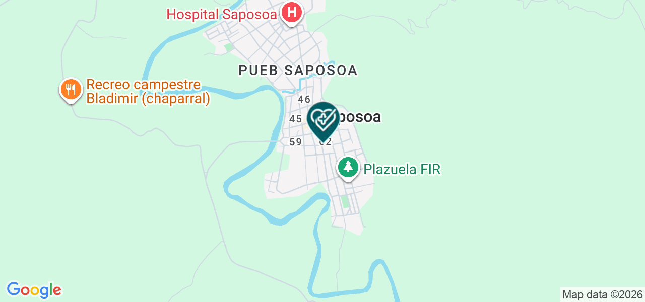 Mapa de Diagnolab-saposoa