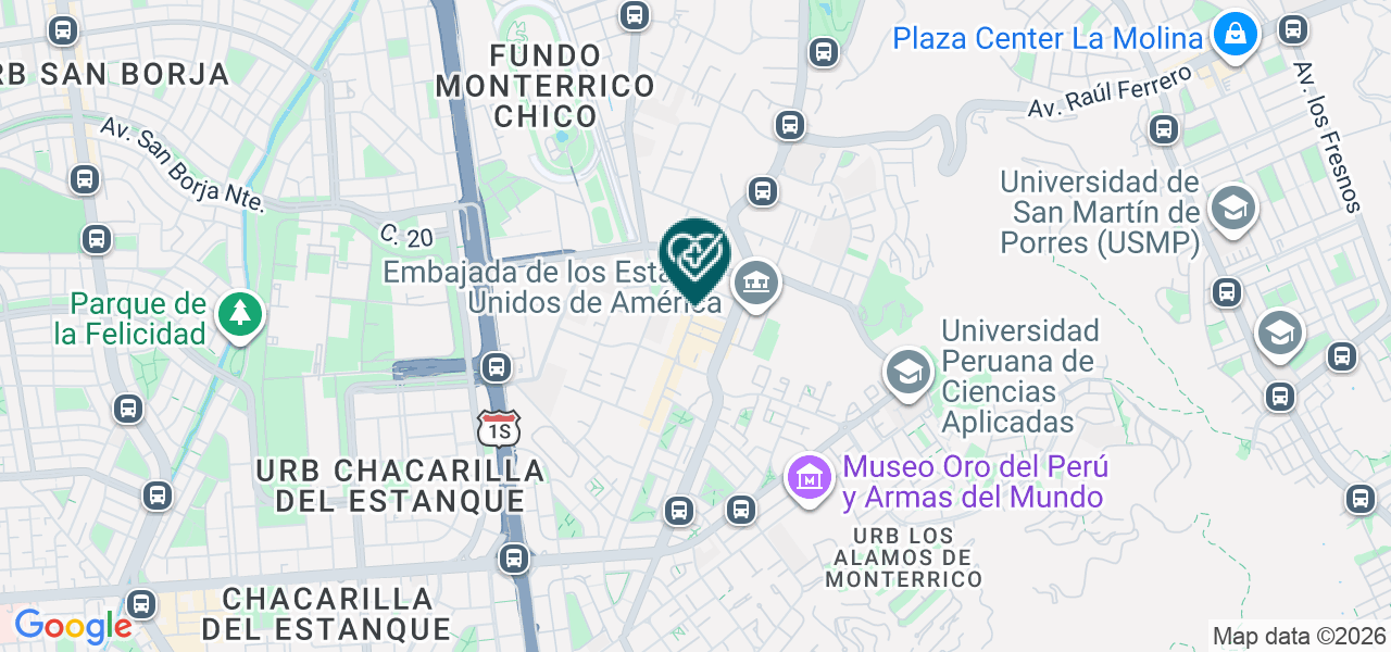 Mapa de Cardiovasculares Asociados S.A.C.