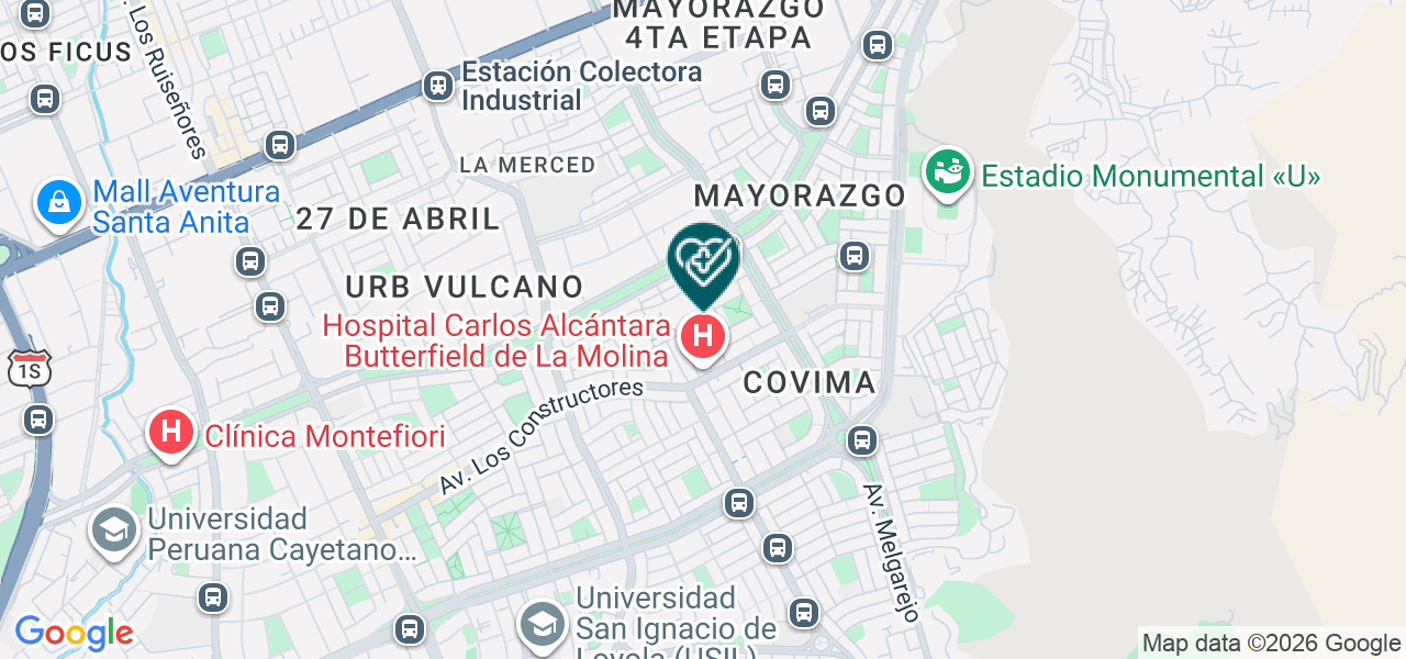 Mapa de Consultorio Médico Especializado Heart Help