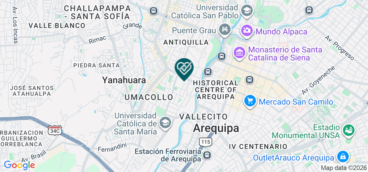 Mapa de Laserdent Kids SAC