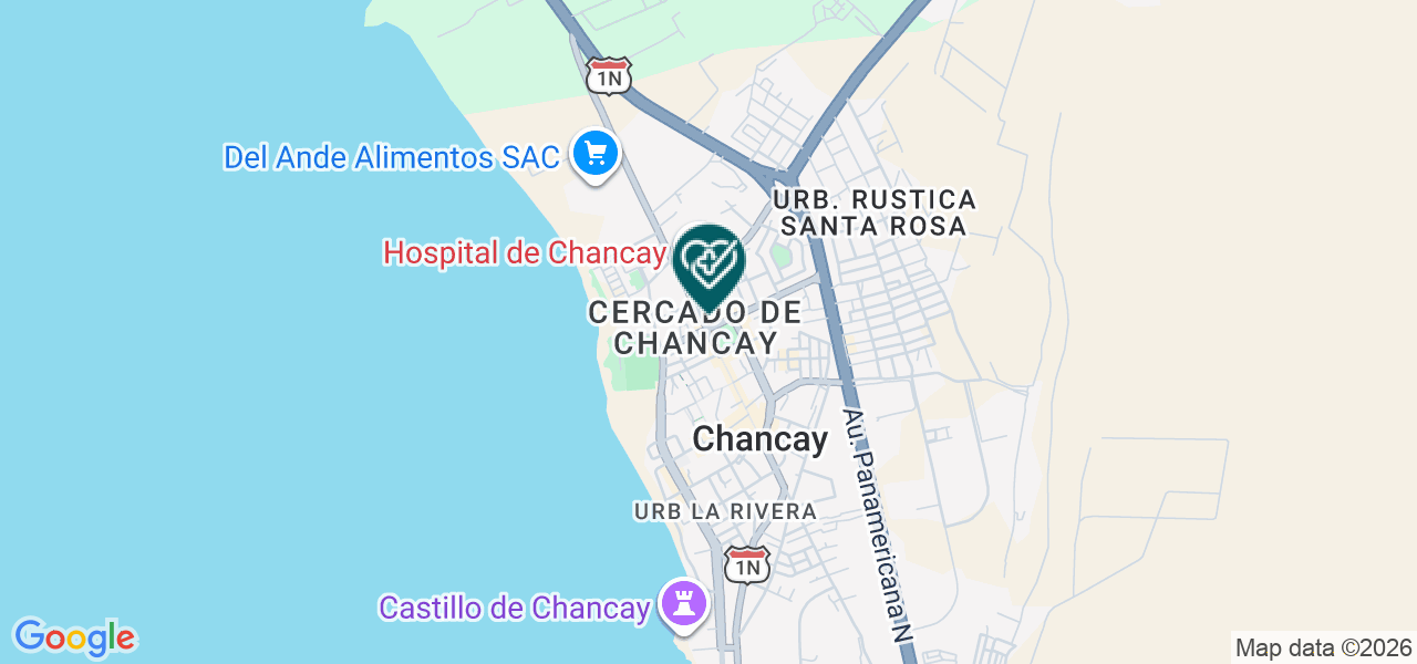 Mapa de Consultorio Medico Dr. Lindo Carlin