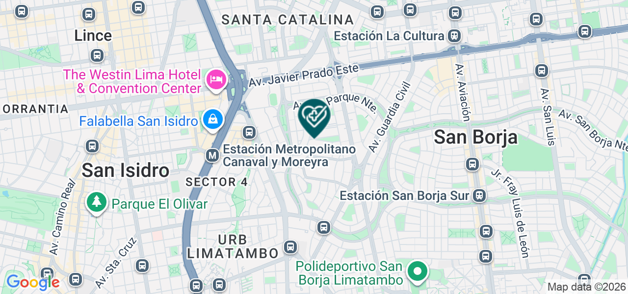 Mapa de Consultorio Odontologico Posadas
