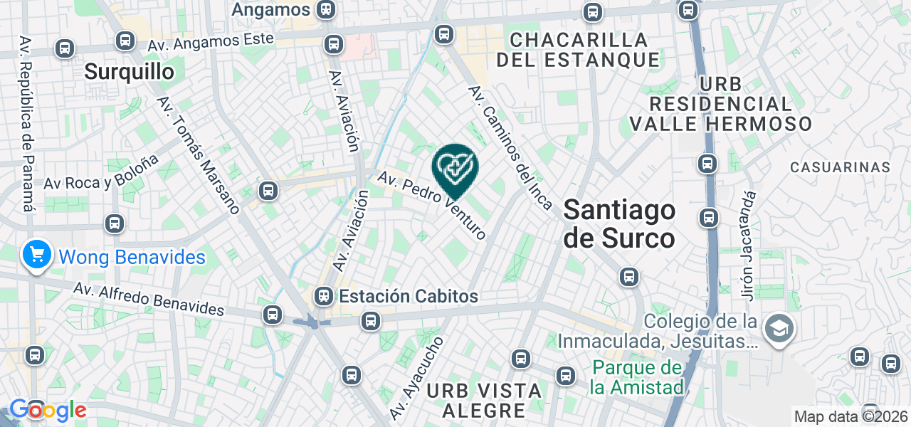 Mapa de Gomez & Cajo Servicios Medicos