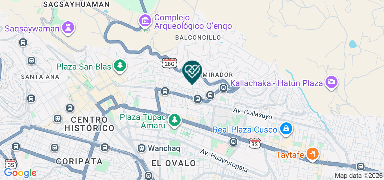 Mapa de Parroquia Cristo Pobre
