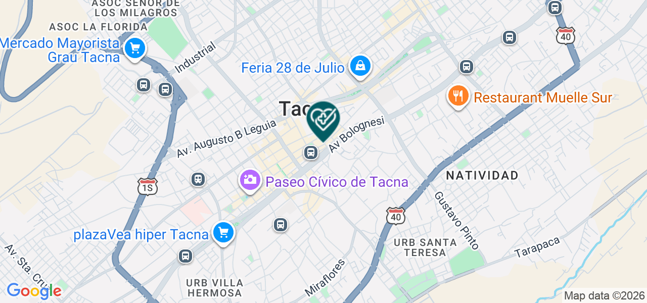 Mapa de Dentisan