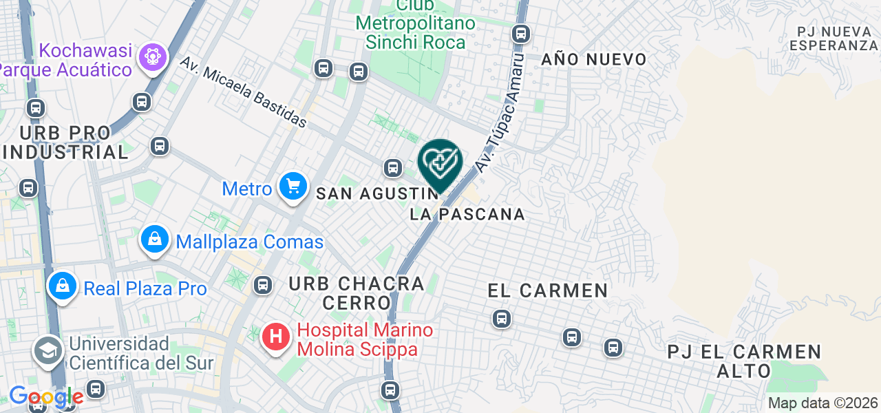 Mapa de Image & Health S.A.C.