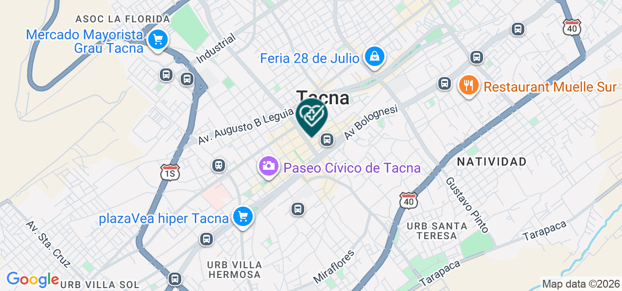 Mapa de Consultorio Odontológico "odontoimagen
