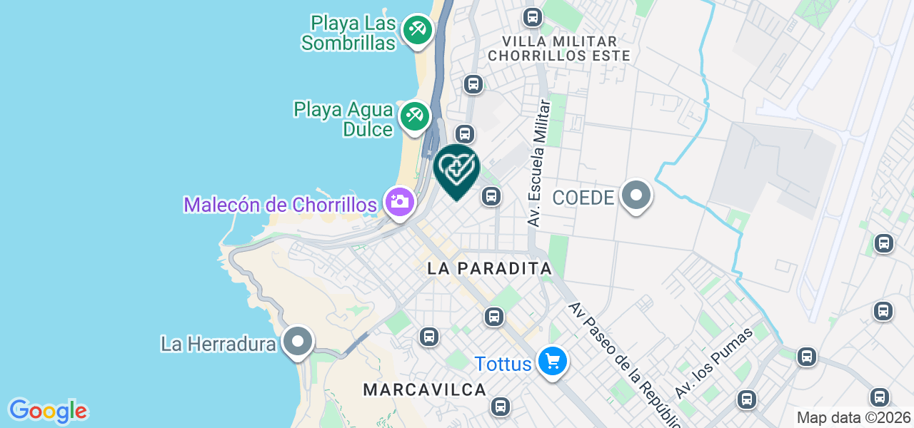 Mapa de Prisma Dental