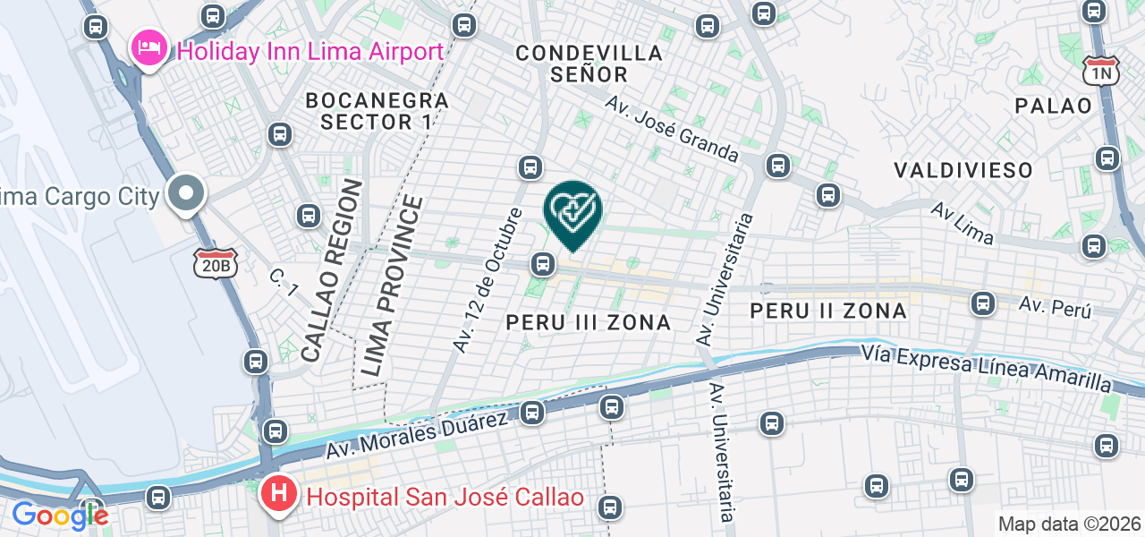 Mapa de Consultorios Oftalmologicos