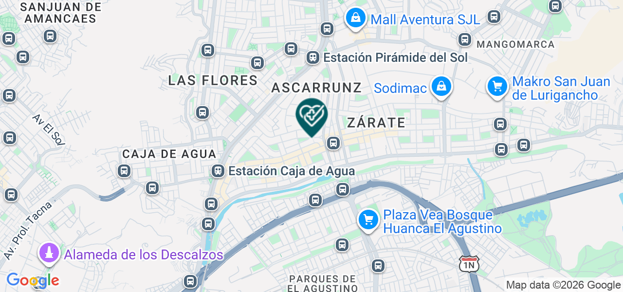 Mapa de Consultorio Psicólogico Creser