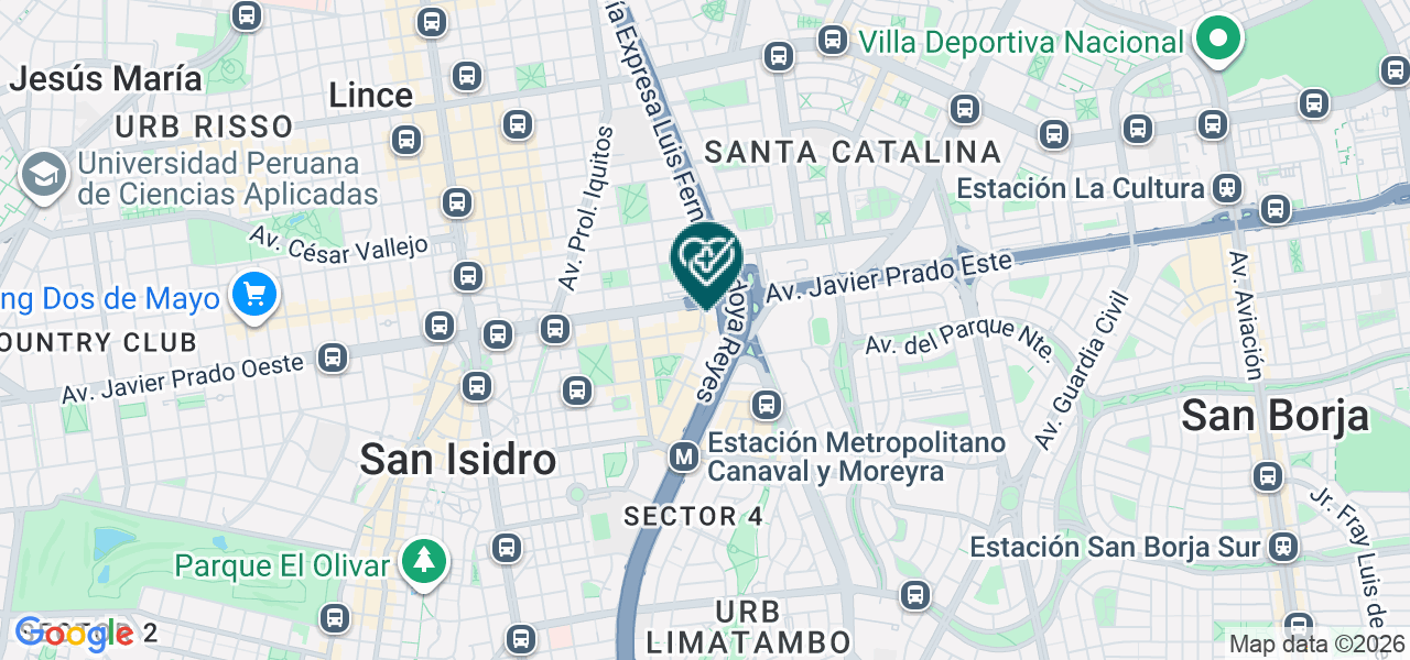 Mapa de Servicio Medico P&g