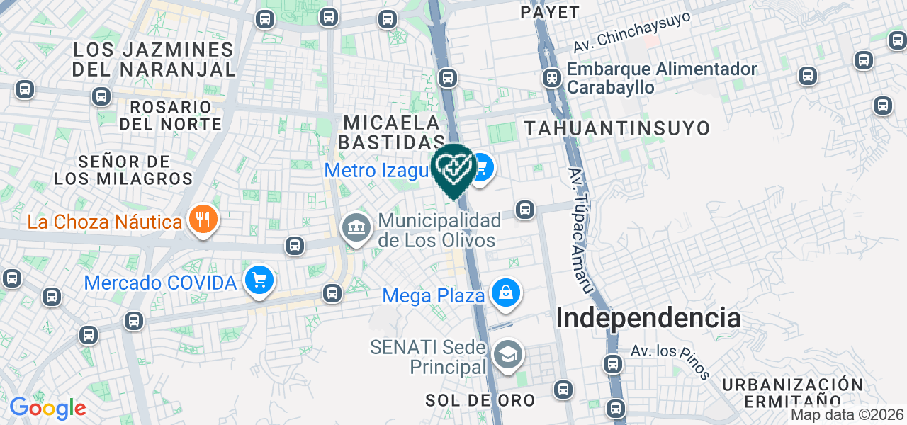 Mapa de Nery Loayza Segovia