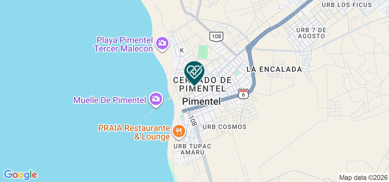 Mapa de Dental Herrera