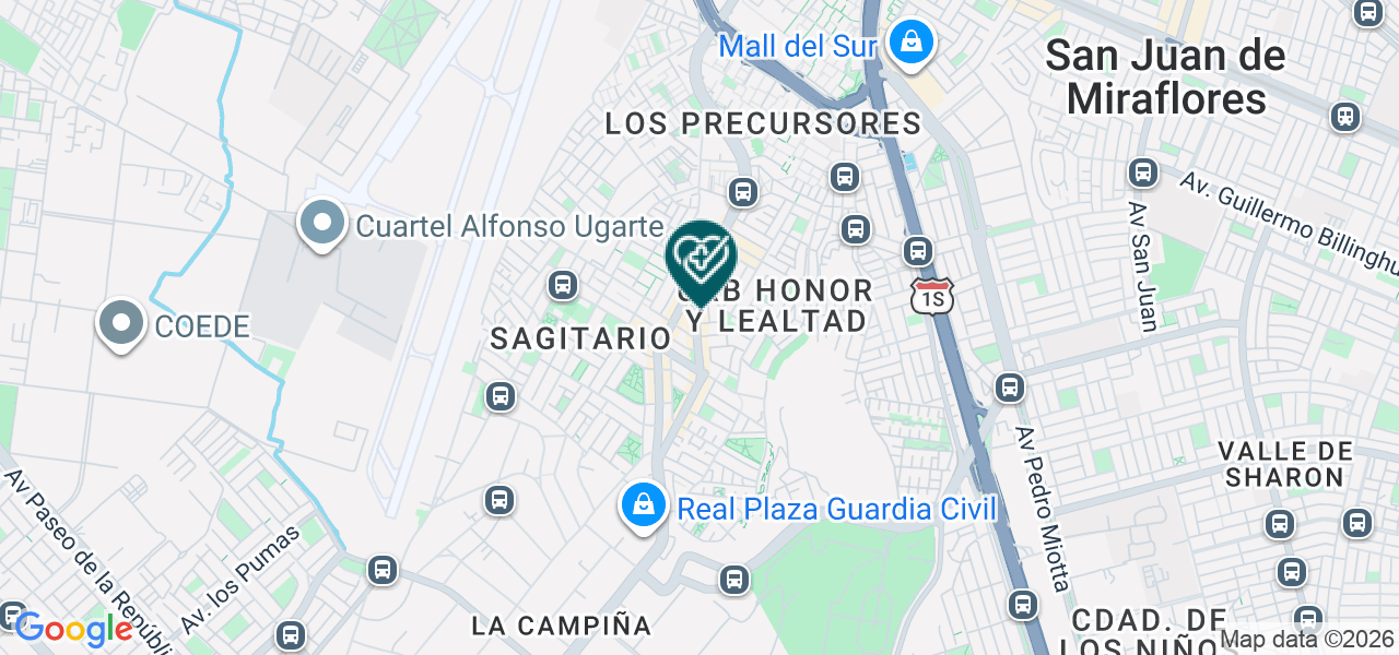 Mapa de Dental Vieira