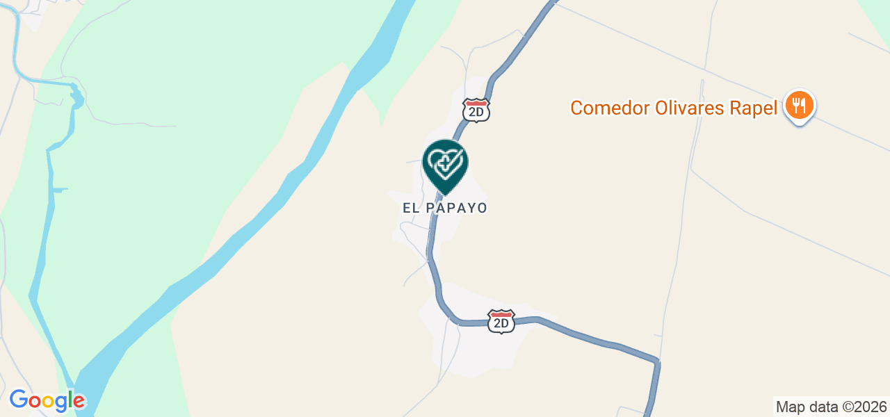 Mapa de Centro de Atención Rapel