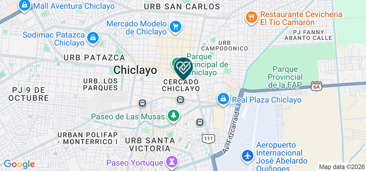 Mapa de Consultorio Oftalmologico