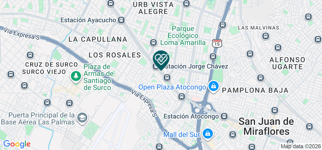 Mapa de Servicios de Salud Graña