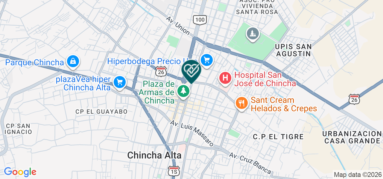 Mapa de Ines Delfina Castilla Huapaya