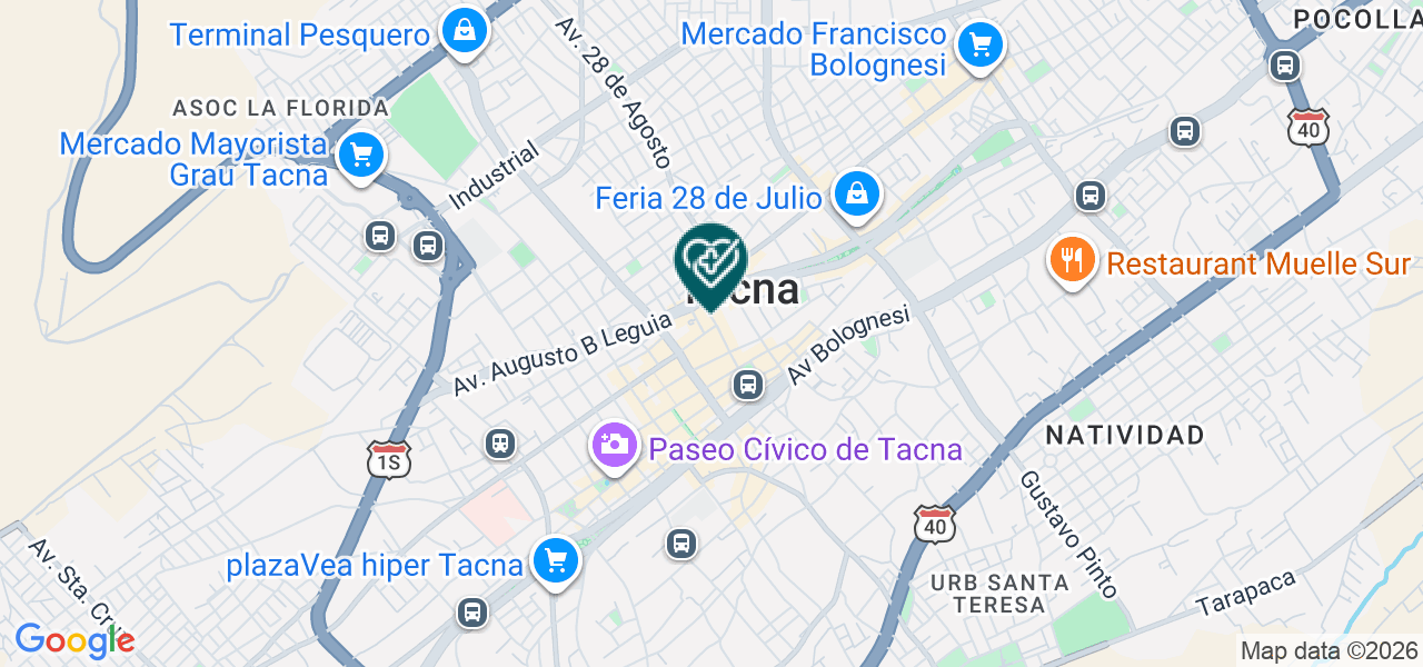 Mapa de Ozono Tacna