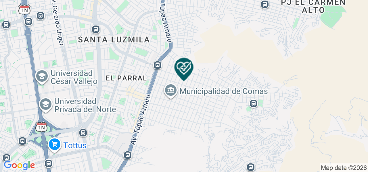 Mapa de Dentisalud