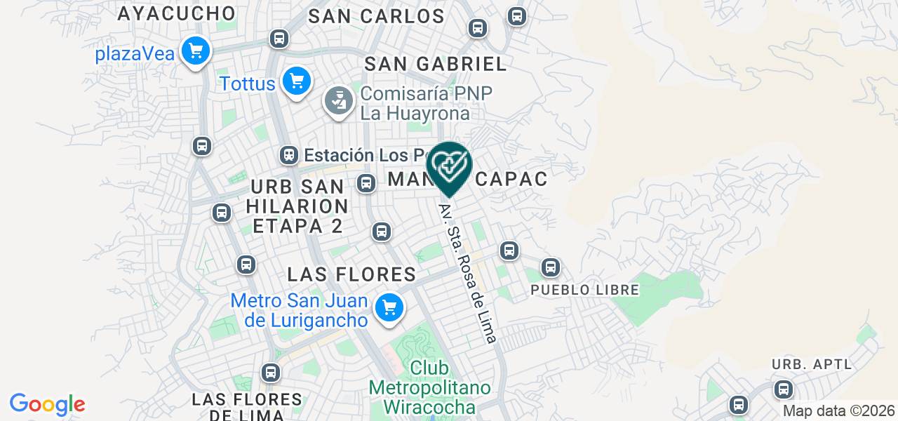 Mapa de Consultorio Dental de Jesus