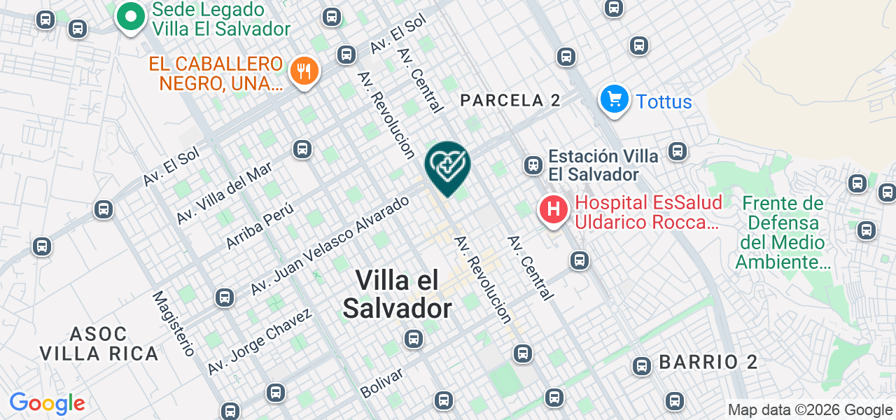 Mapa de Odontoestetic Araneda