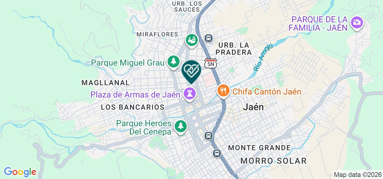 Mapa de Centro Obstetrico Mujer