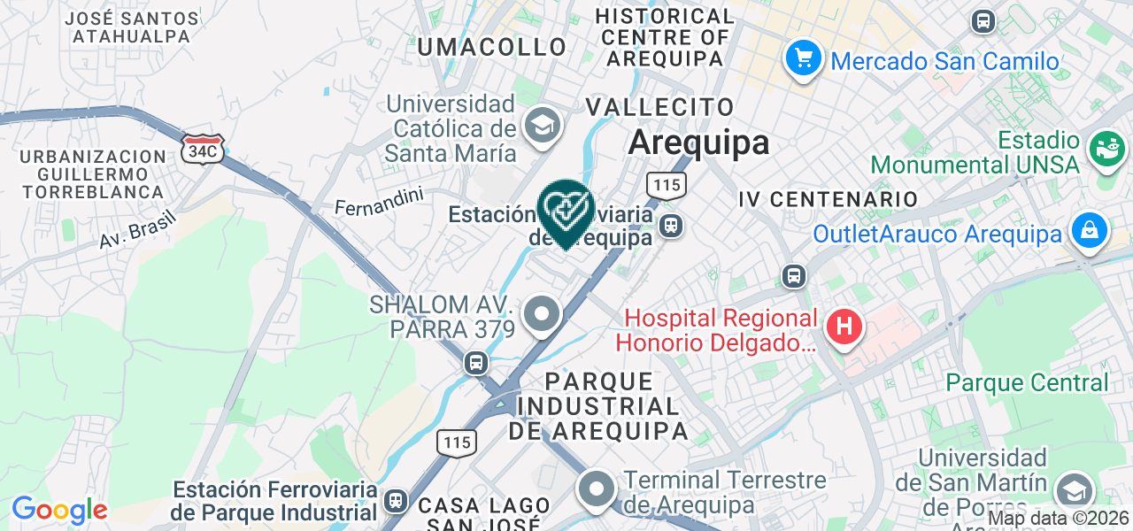 Mapa de Hanan Sul SAC