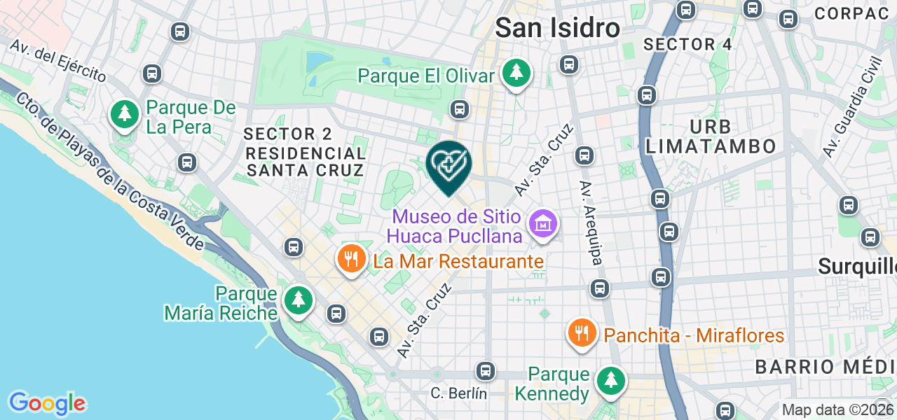 Mapa de Laboratorio de Motilidad EIRL
