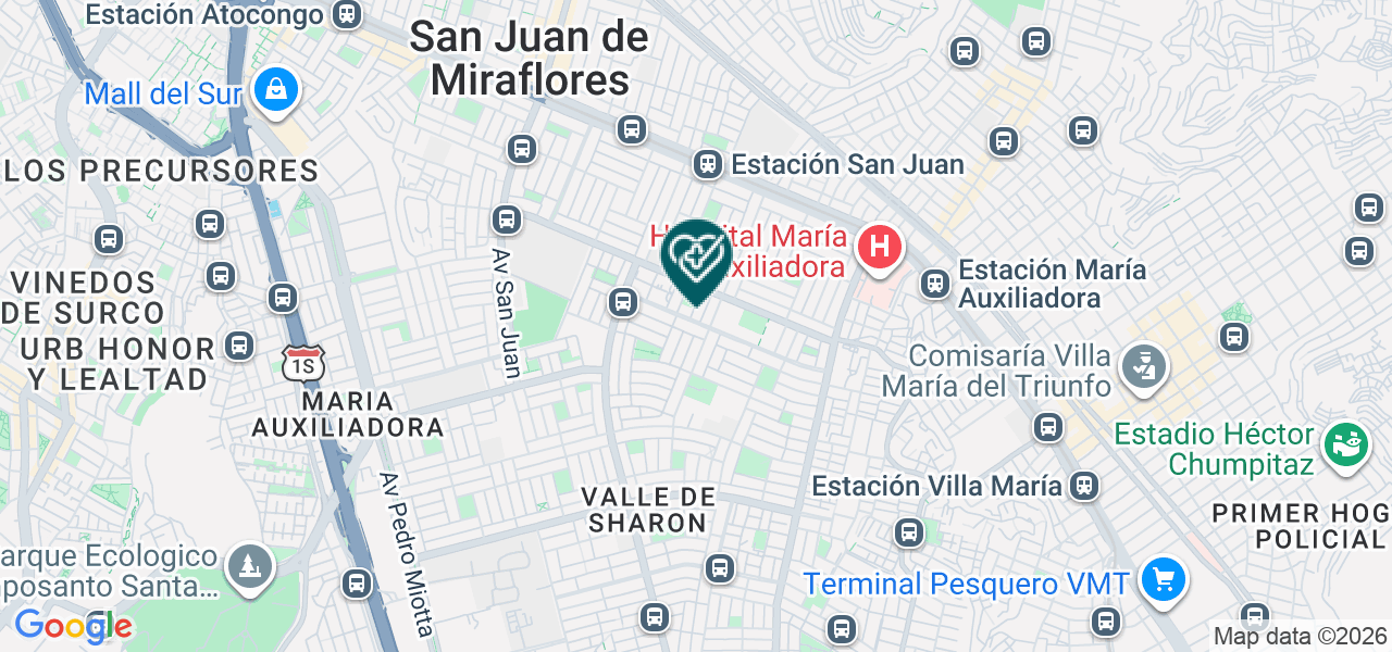 Mapa de Consultorio Odontologico Viva Dent