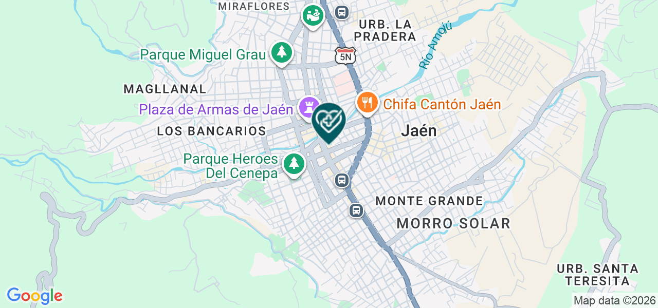 Mapa de Centro Odontologico Morro Solar