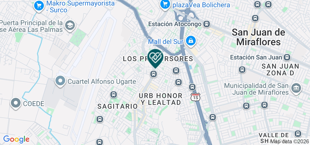 Mapa de Sante Labs
