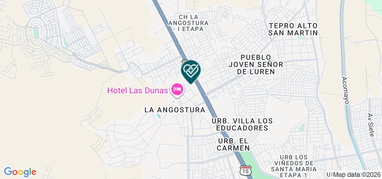 Mapa de Centro Dental San Jose SAC