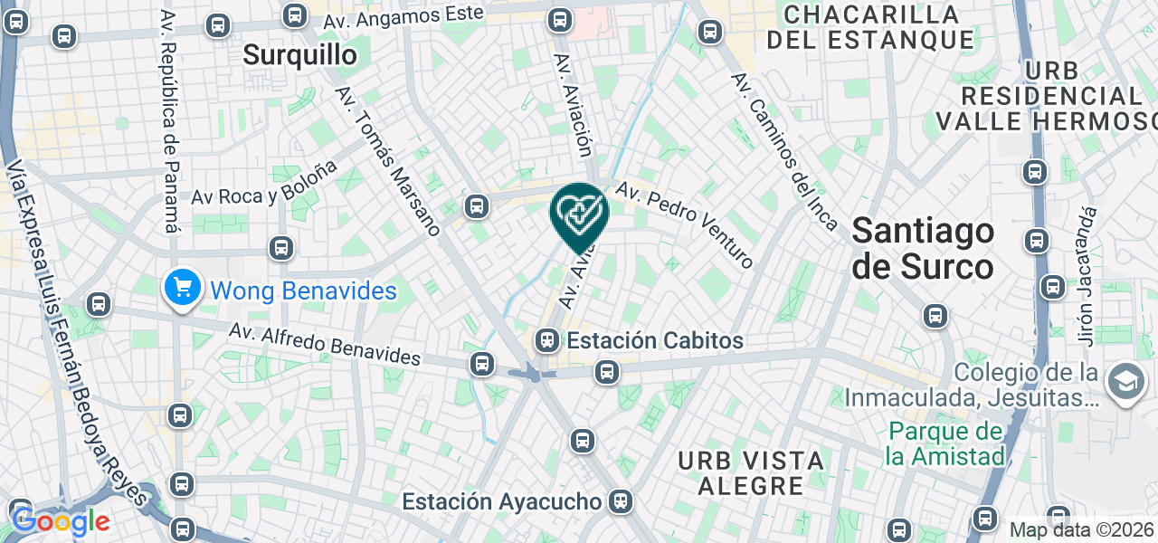 Mapa de Okara Medicina y Laser
