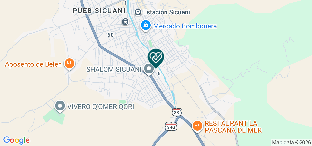 Mapa de Señor de Pampacucho