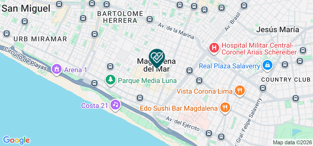 Mapa de Odentpro