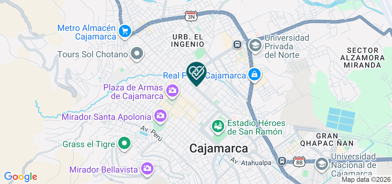 Mapa de Ecomedic