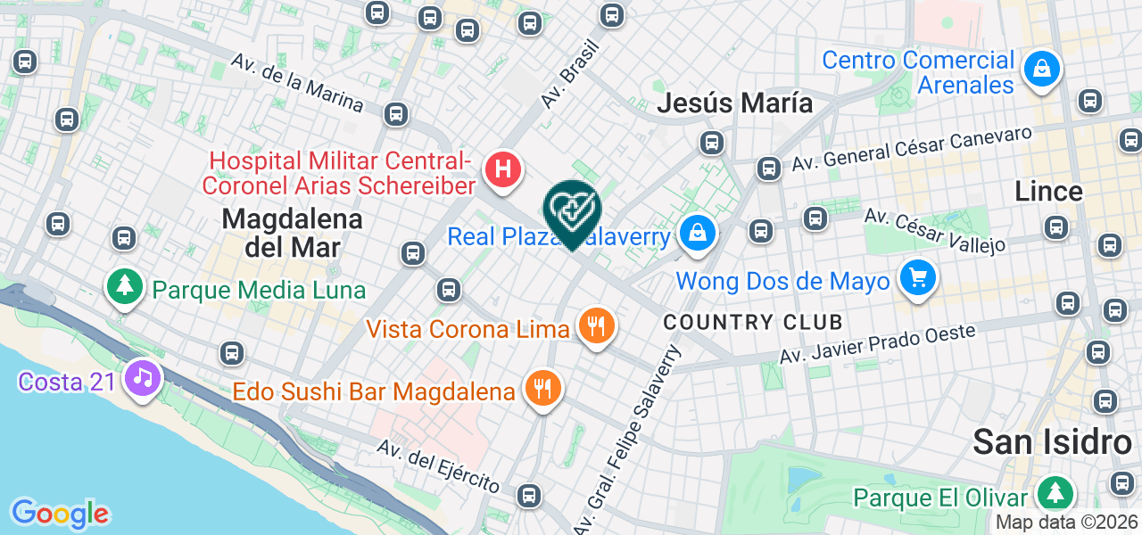 Mapa de Mer Therapy