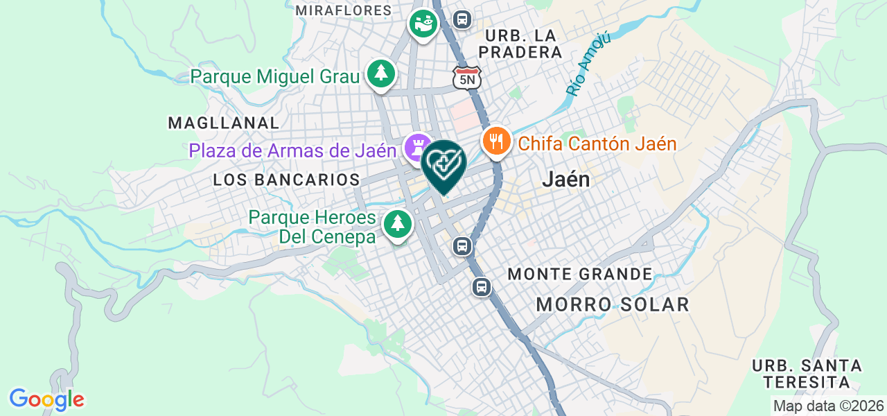 Mapa de Centro Odontologico Gold Dent