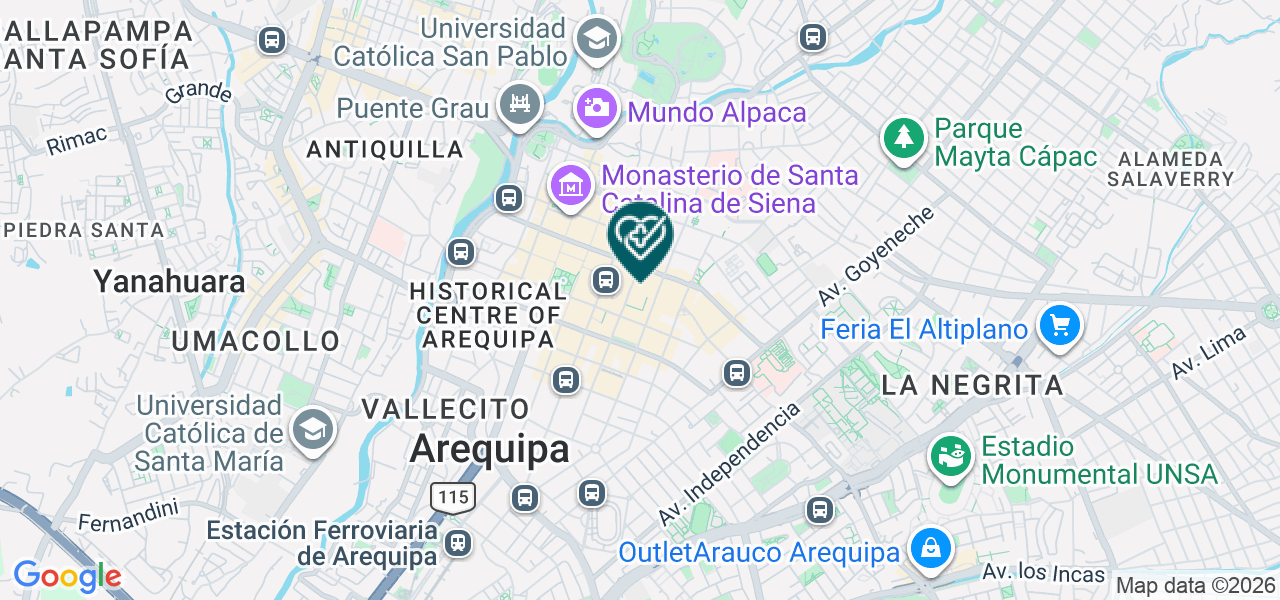 Mapa de Consultorio Dental