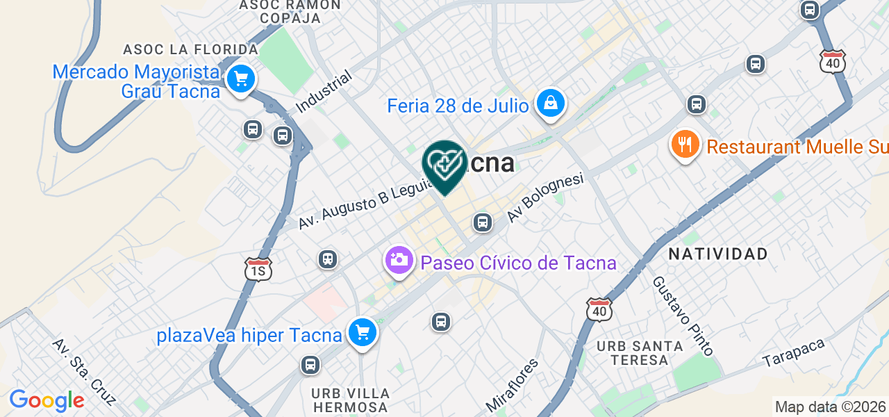 Mapa de Los Olivos