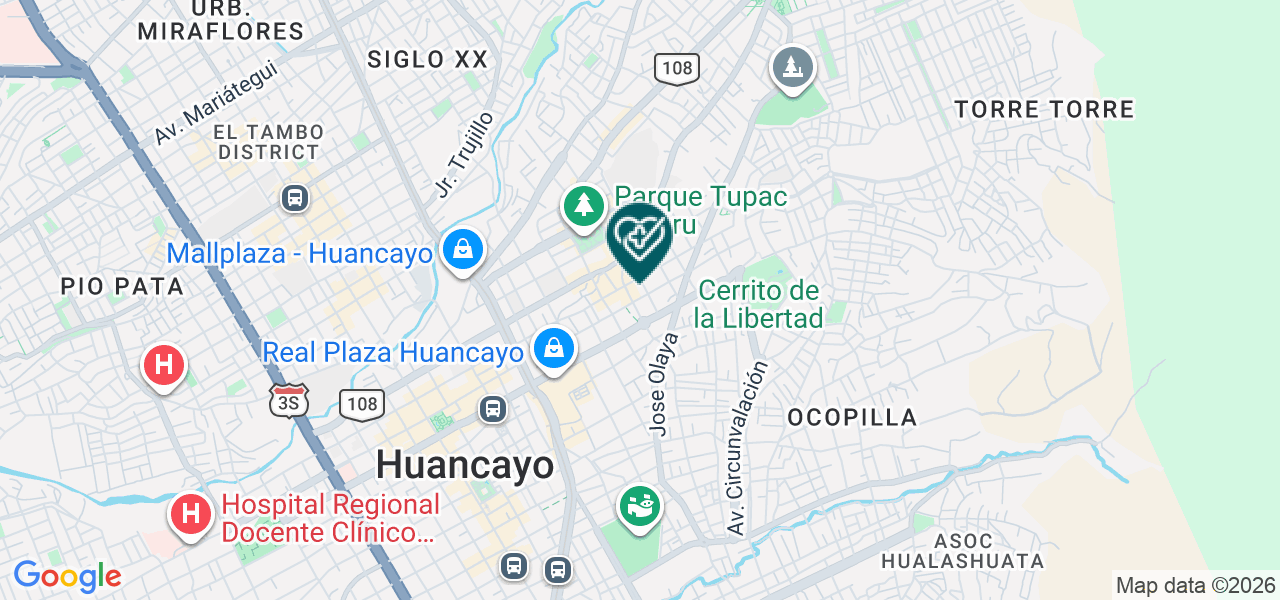 Mapa de Consultorio Médico