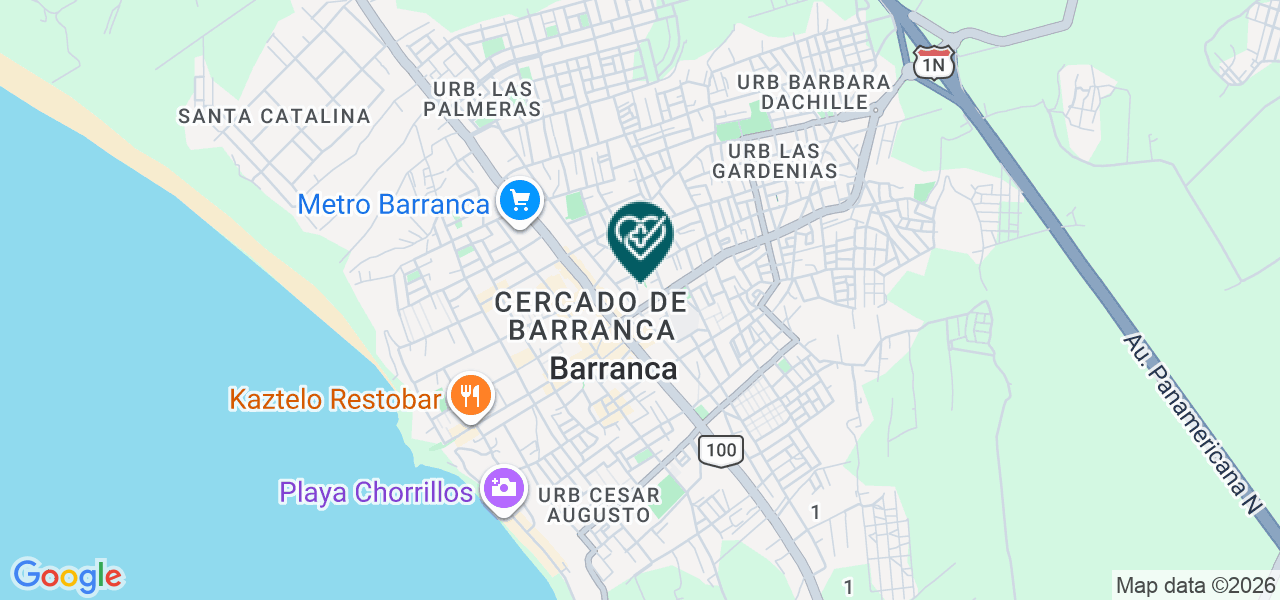 Mapa de La Solidaridad Barranca